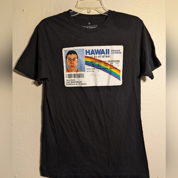 Superbad Size Medium Men's Black Graphic T-Shirt Pre-owned - Picture 1 of 1